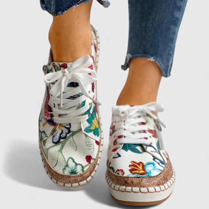 Capucine | Baskets Imprimées à Enfiler