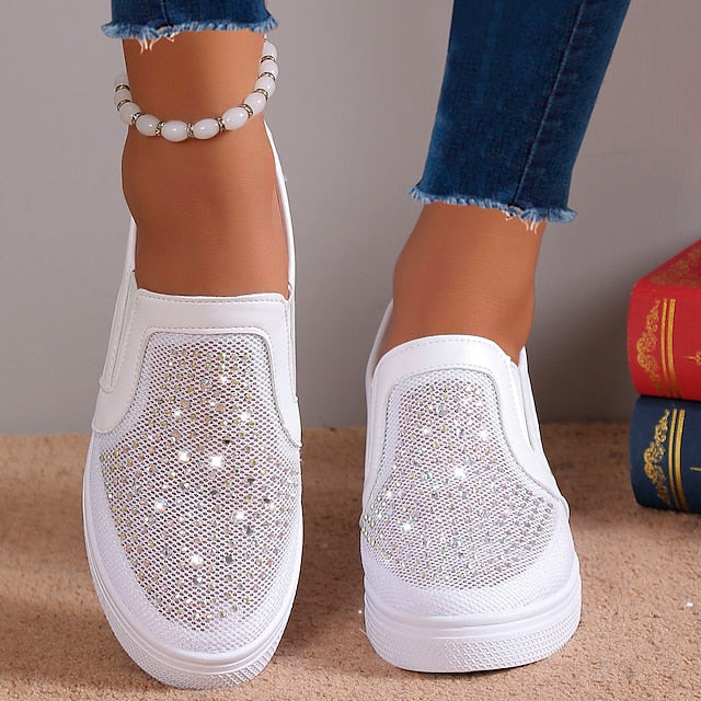 Sabrina | Baskets Ornées de Strass