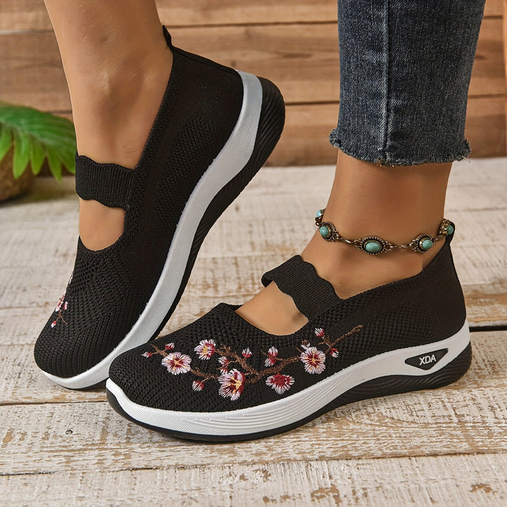 Aurélie | Ballerines en Résille à Bout Pointu