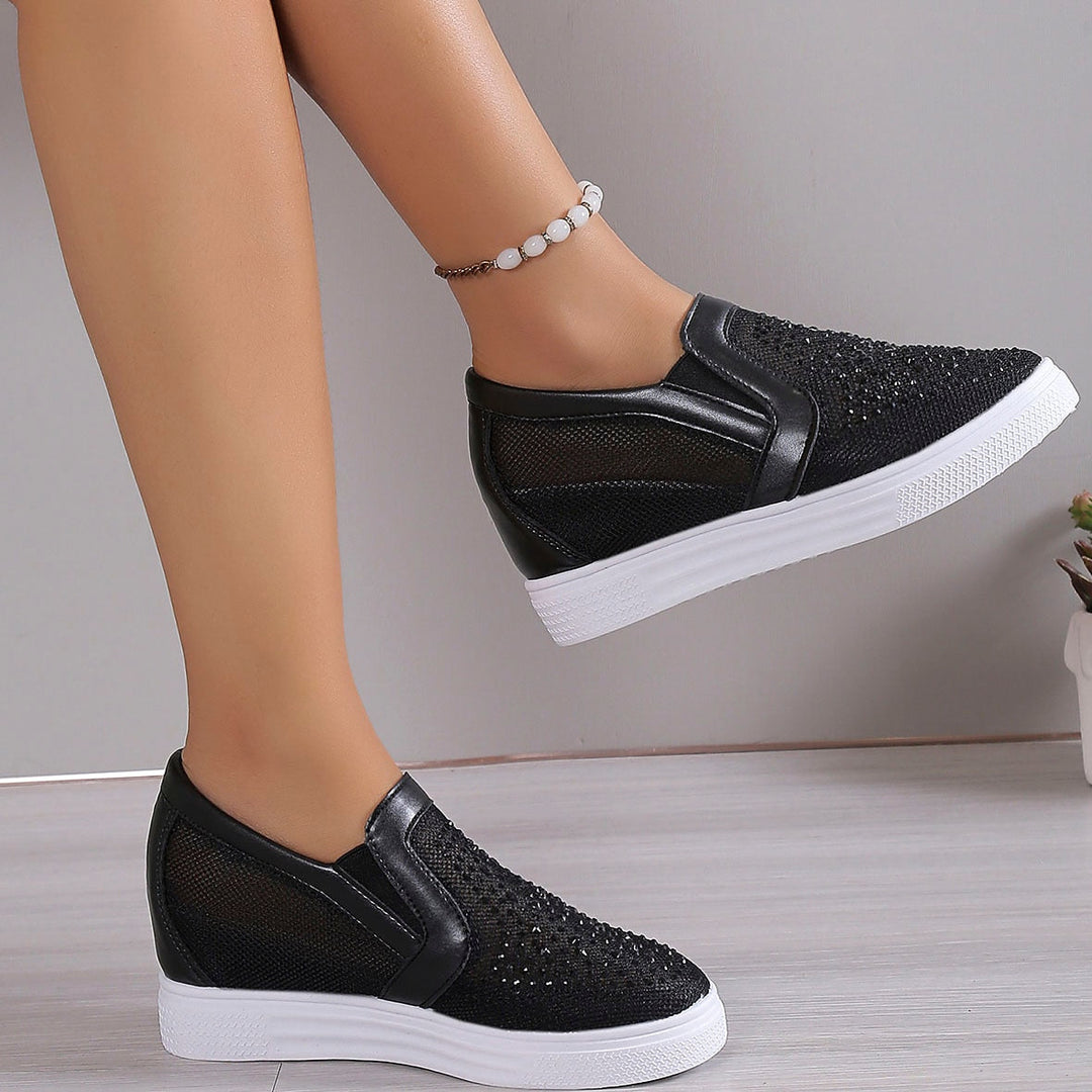 Sabrina | Baskets Ornées de Strass