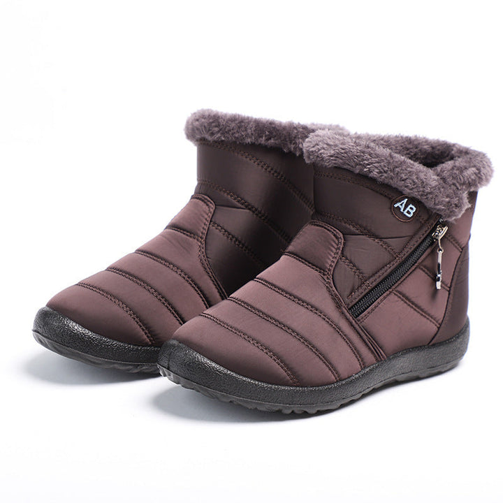 Solène | Bottines d'Hiver Fourrées Imperméables