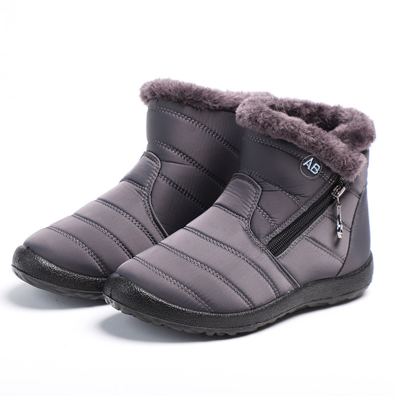 Solène | Bottines d'Hiver Fourrées Imperméables