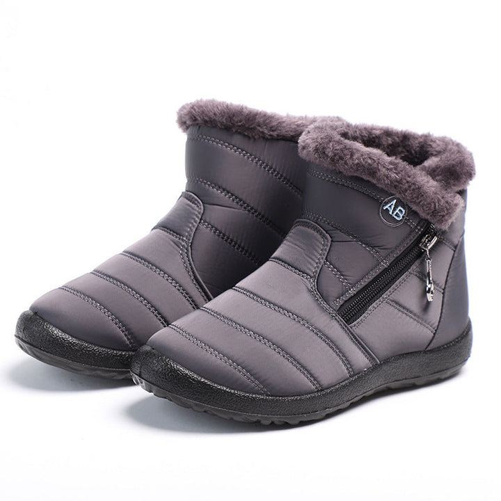 Solène | Bottines d'Hiver Fourrées Imperméables