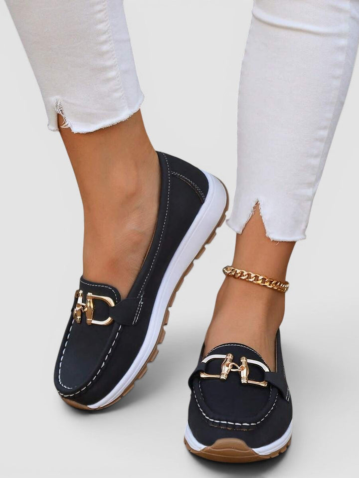 Hélène | Mocassins Classiques en Cuir