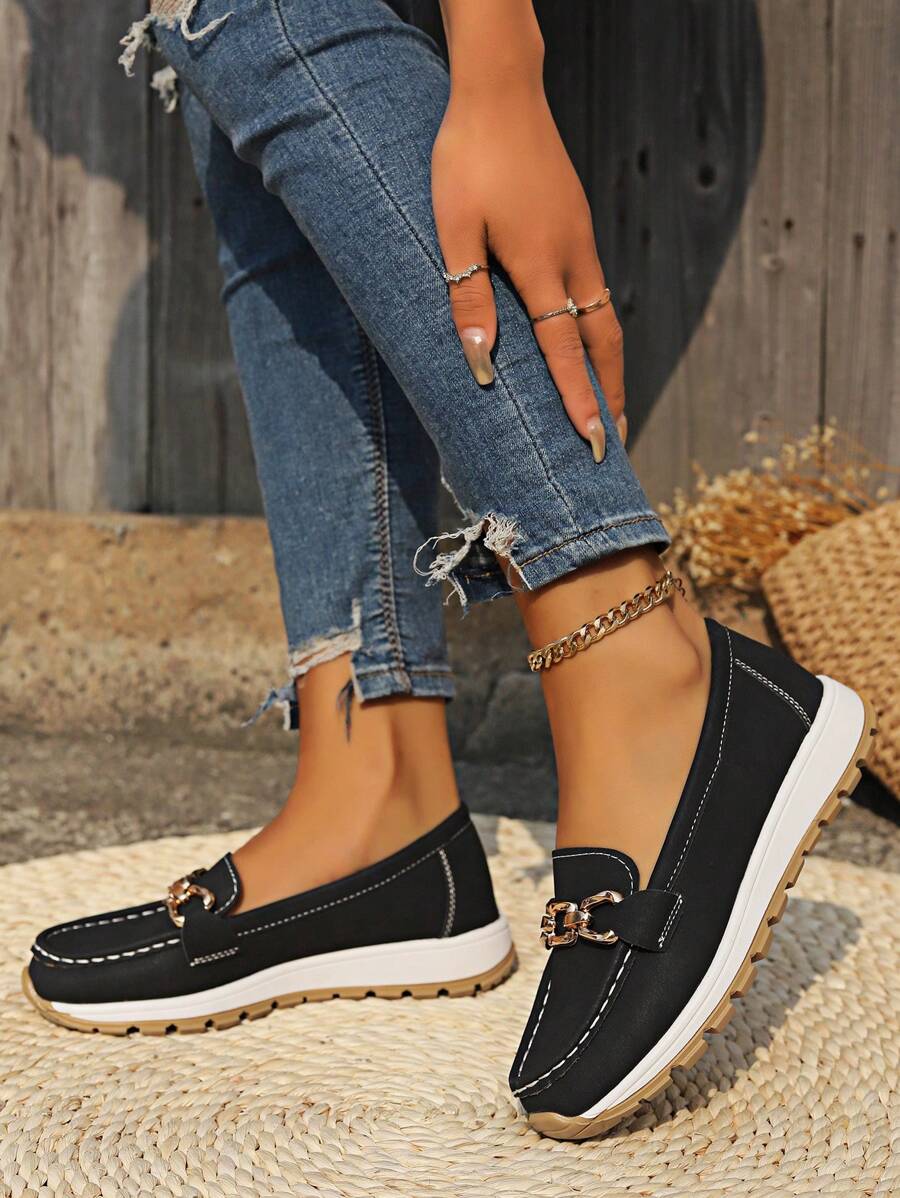 Hélène | Mocassins Classiques en Cuir
