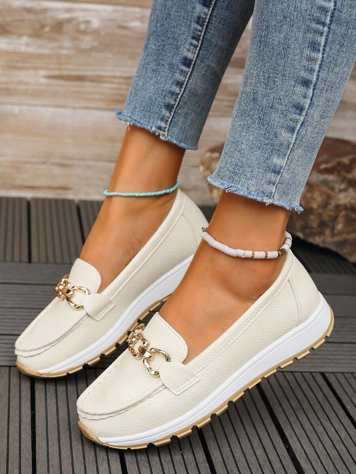 Hélène | Mocassins Classiques en Cuir
