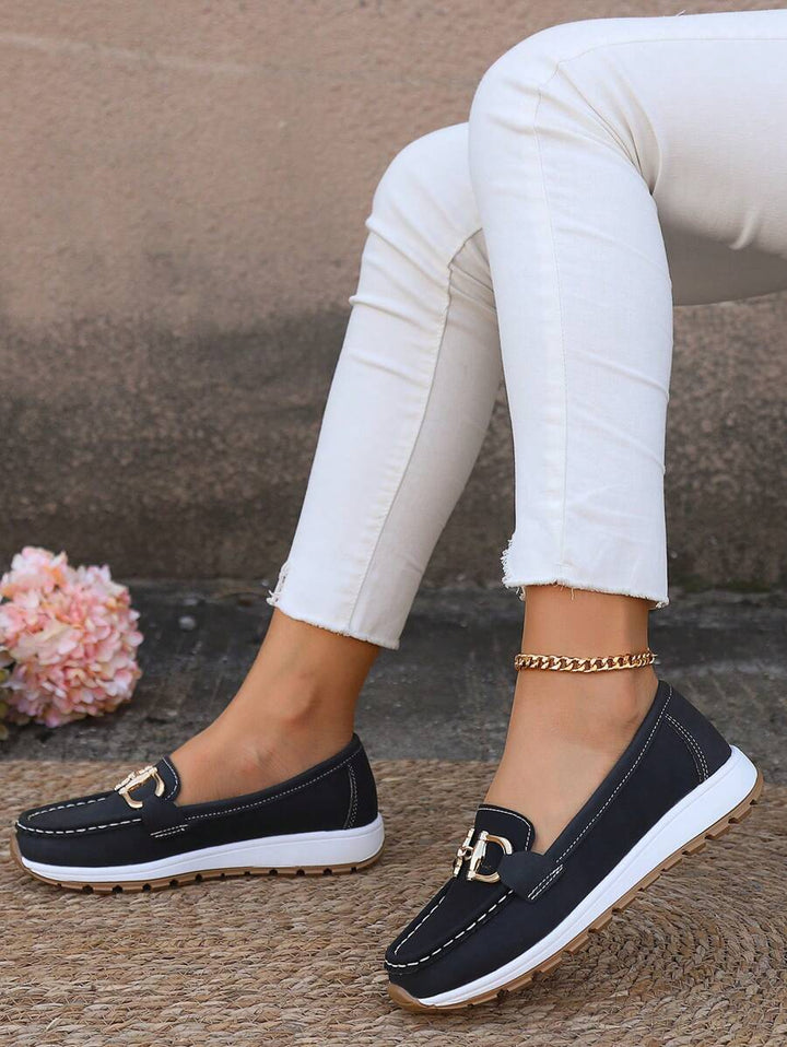 Hélène | Mocassins Classiques en Cuir