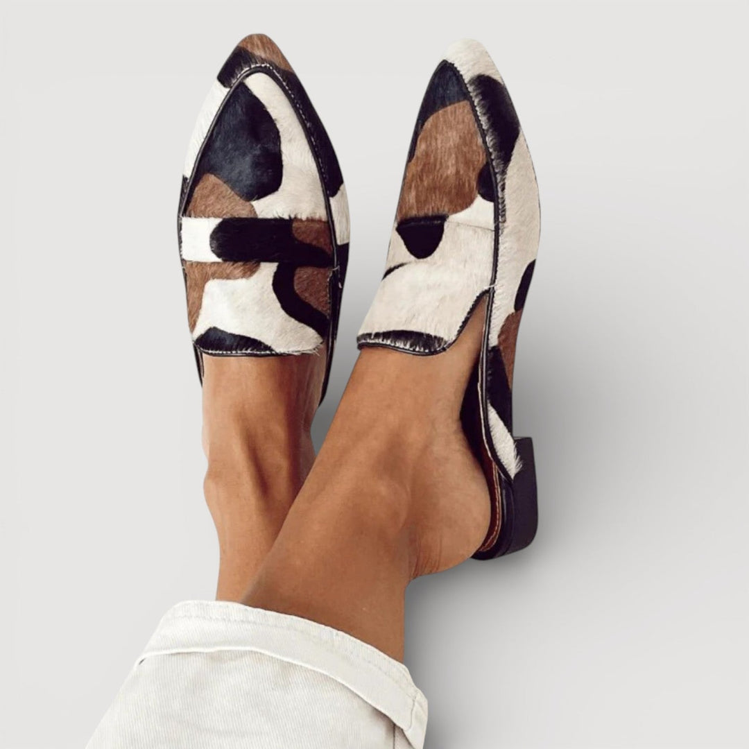 Mariette | Mocassins à Motif Abstrait