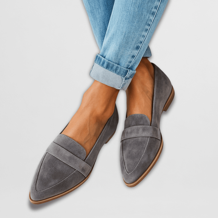 Solène | Mocassins en Suédine Souple