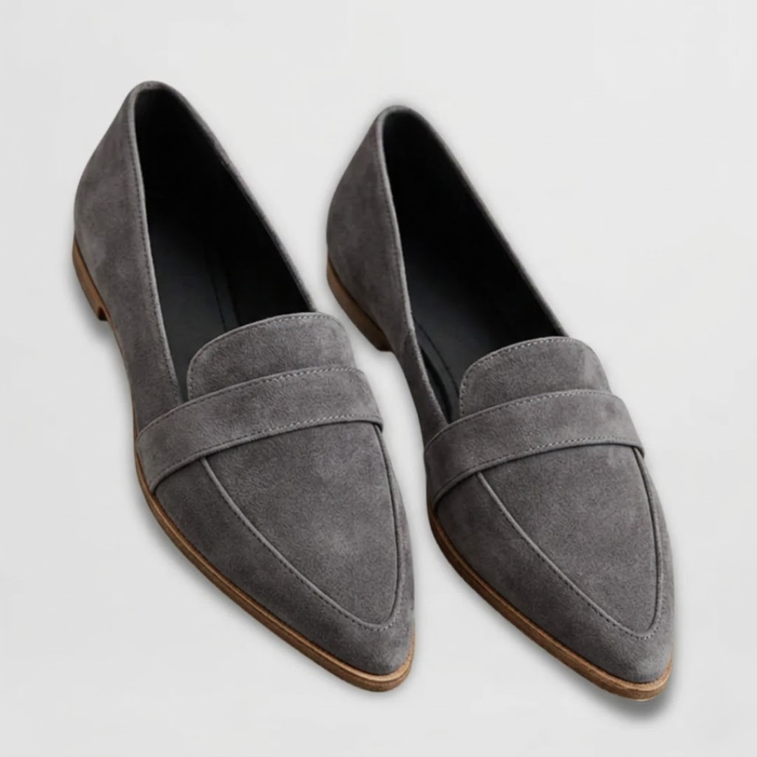 Solène | Mocassins en Suédine Souple