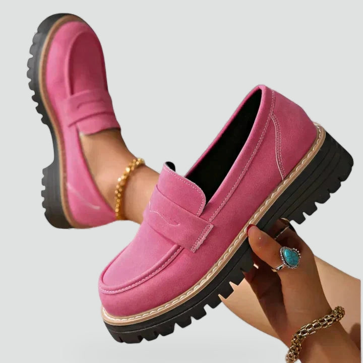 Lucile | Mocassins Confort à Semelle Crantée