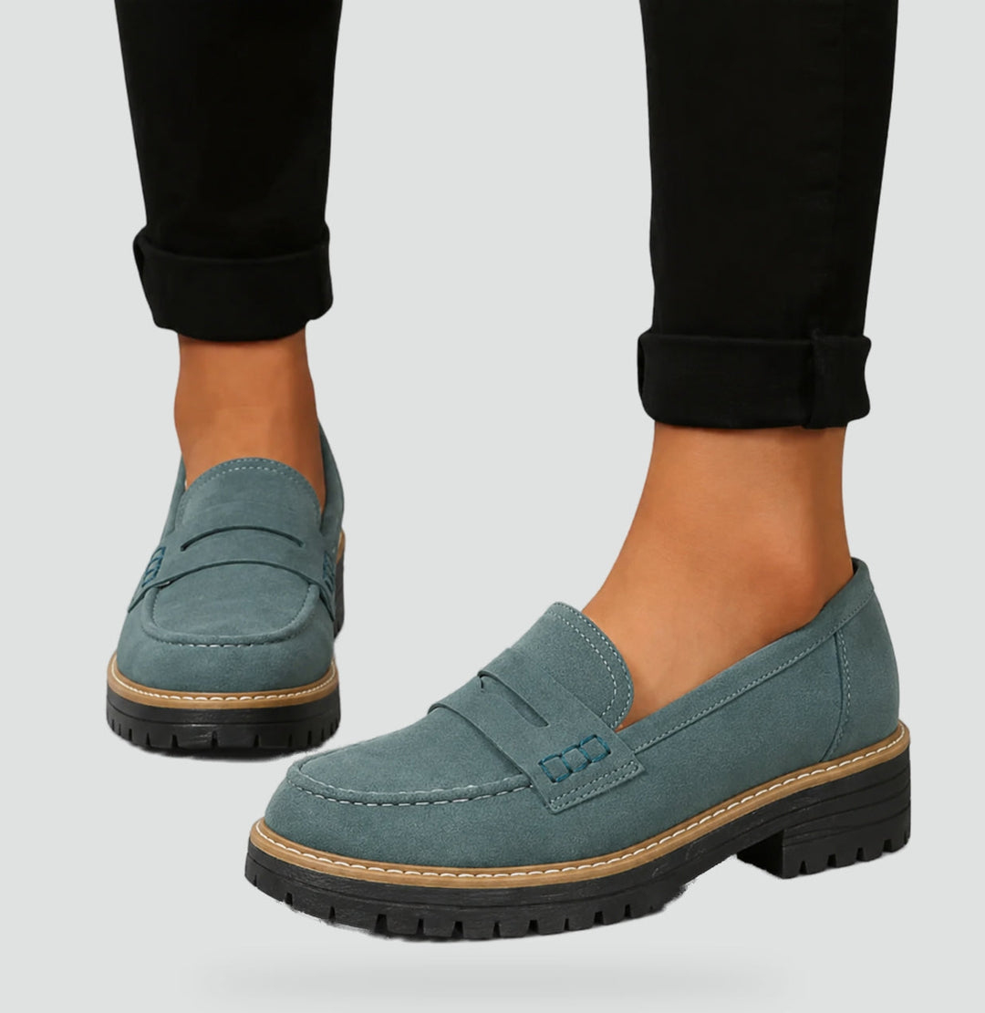 Lucile | Mocassins Confort à Semelle Crantée